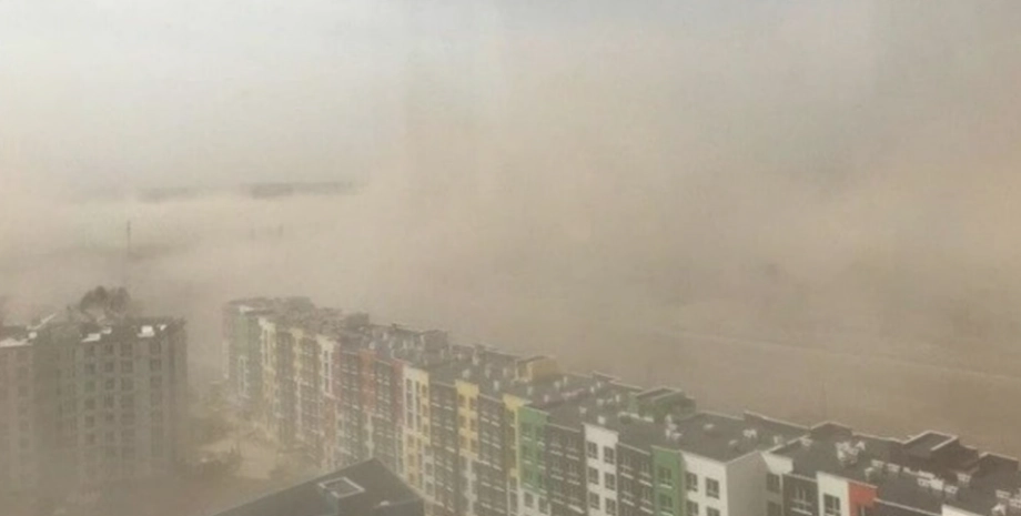 Піщана буря із Сахари досягла Києва